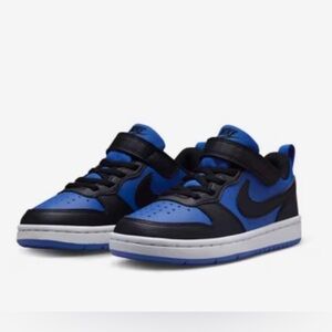 Nike Kids Blue and Black Sneakers size 11 great condition